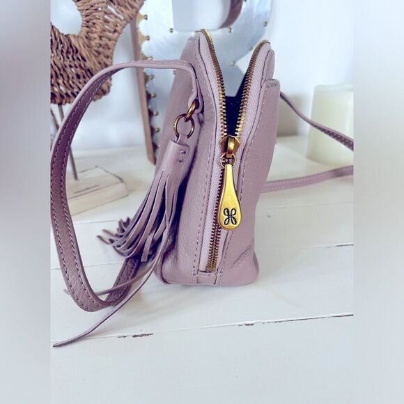 HOBO Elegant Women's CROSSBODY light purple buttery leather bag! Brand new! NWOT - Picture 5 of 15